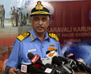 Mumbai: Vice Admiral Girish Luthra reviews Joint Hadr Exercise at Karwar